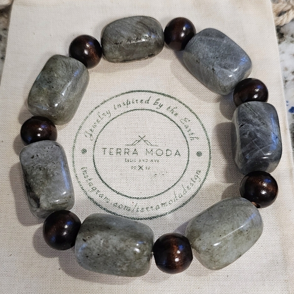 Terra Moda Beaded, Gemstone Bracelets, Size Medium, 9.5'' - Picture 7 of 9